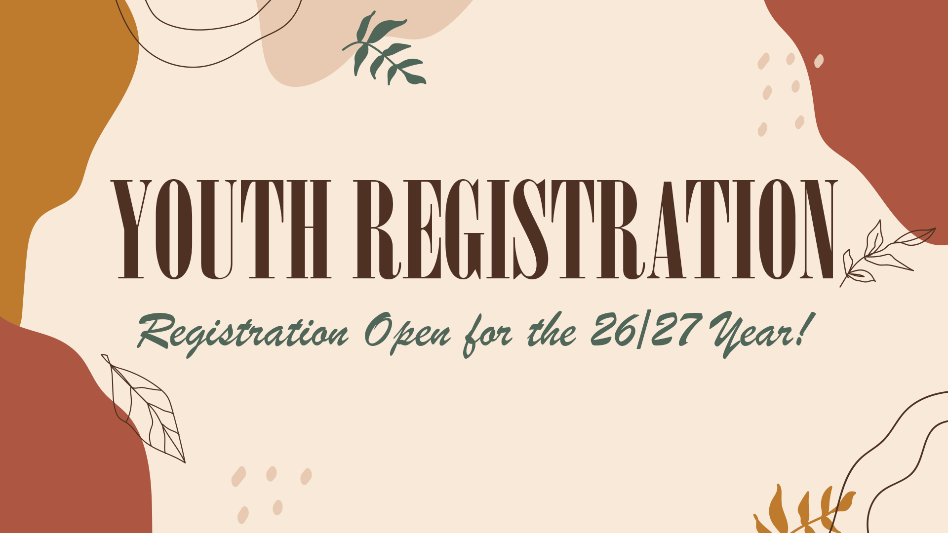 2026/27 Youth Registration